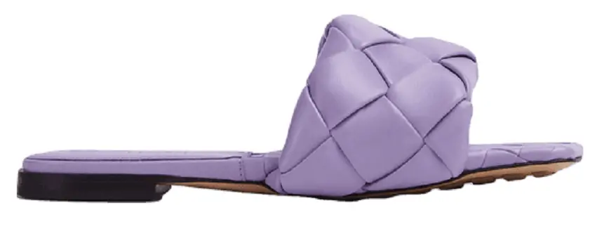 Dép Bottega Veneta Lido Flat Sandal 'Wisteria' 608853VBSS05119