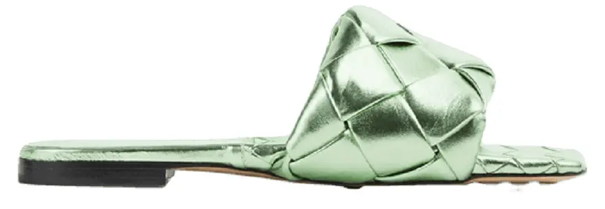Dép Bottega Veneta Lido Flat Sandal 'Pistachio' 608853V29N03505