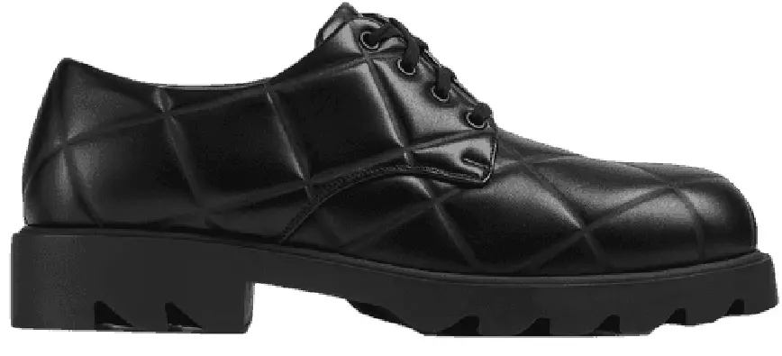 Giày Bottega Veneta Strut Grid 'Black' 709000V02X01000