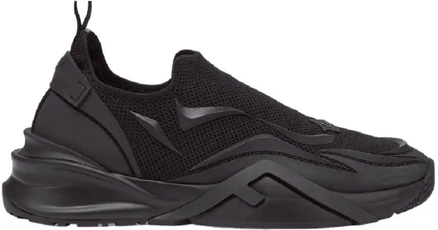 Giày Fendi Flow 'Black Mesh' 7E1504AHI8F0ABB