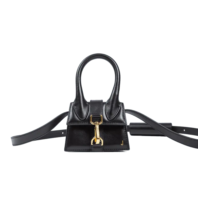 Túi Jacquemus Le Chiquito Montagne Bag 'Black' 213BA1003000