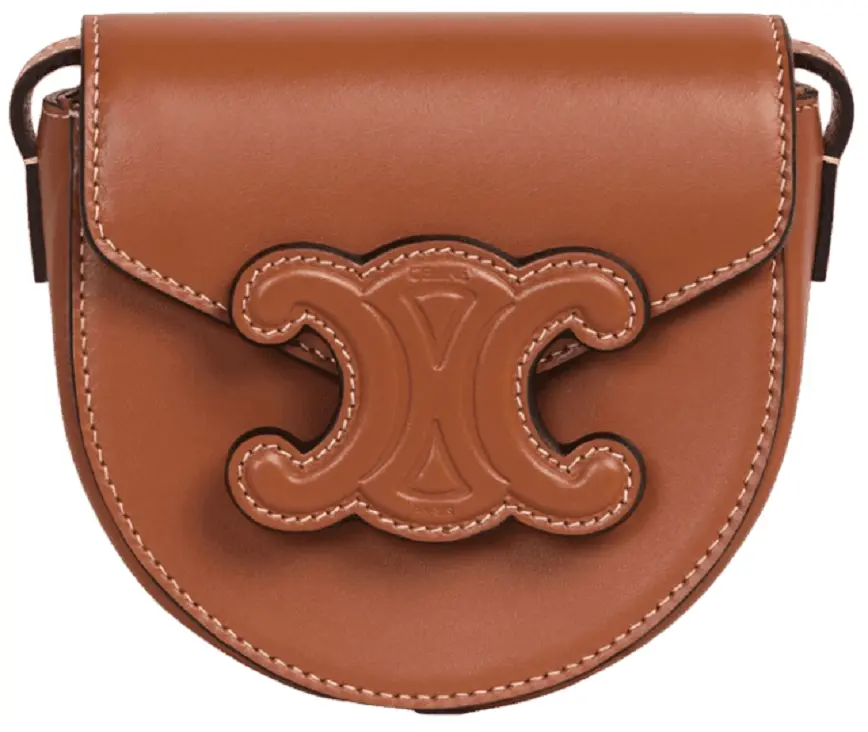 Túi Celine Casual Style Unisex Calfskin 'Brown' 10J303DPQ-04LU