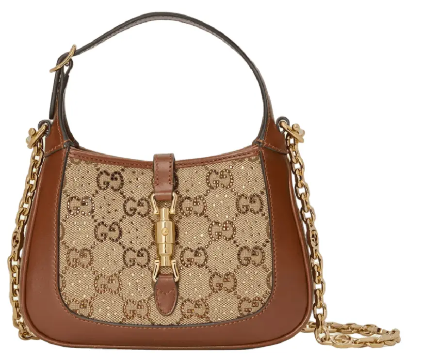 Túi Gucci Jackie 1961 Mini GG Shoulder 'Camel' 675799-21HRG-2687