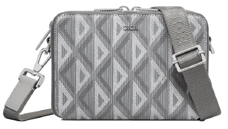 Túi Dior Messenger Pouch 'Gray CD Diamond' 2ESBC119DCO-H42E