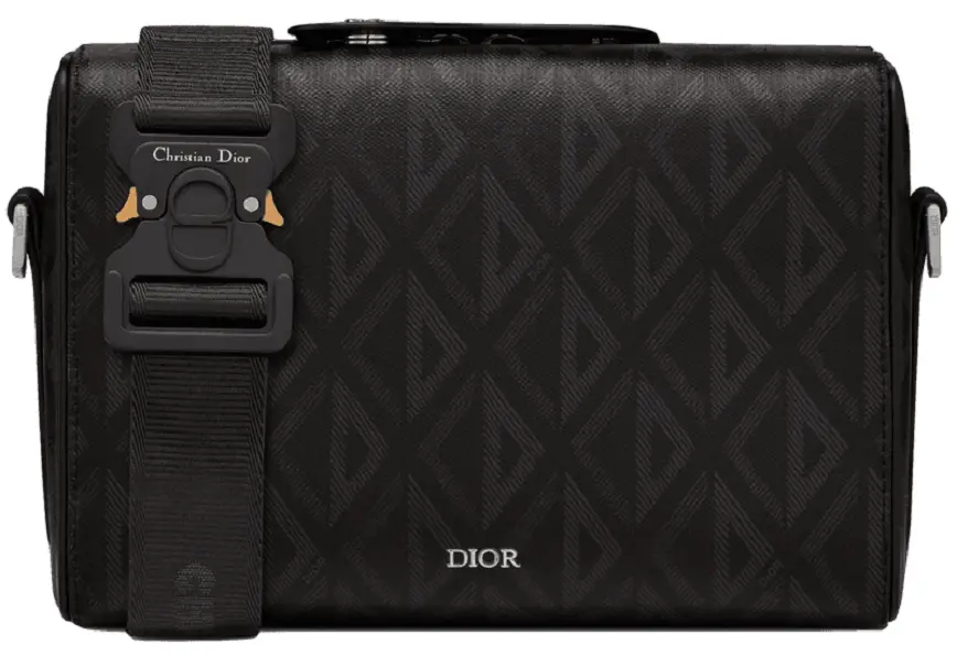 Túi Dior Lingot Pouch 'Black CD Diamond' 1ADPO026CDP-H43E