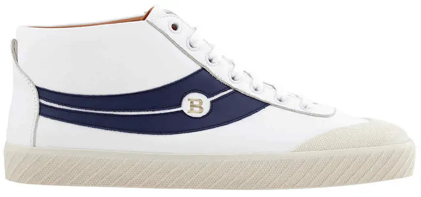Giày Bally Shetan Leather Sneakers 'White' 6223149