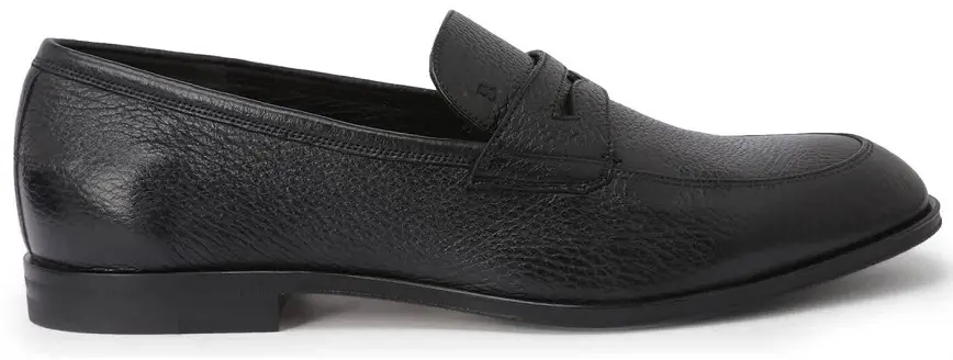 Giày Bally Webb Grained Leather Penny Loafers 'Black' 6220952