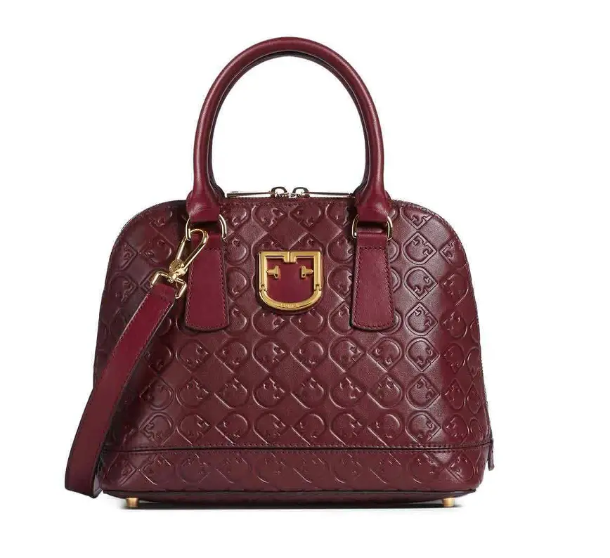 Túi Furla Fantastica S Dome Leather Satchel 'Red' 1033473