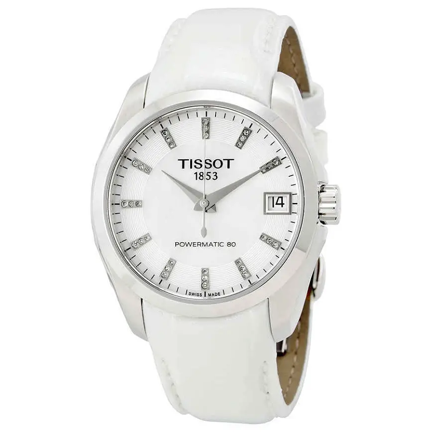 Đồng Hồ Tissot Couturier 'White' T035-207-16-116-00