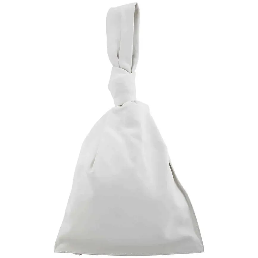 Túi Bottega Veneta White Ladies BV Twist Knotted 'White' 607964-VCP409007