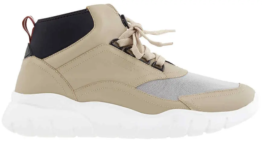 Giày Bally Biky Caillou Leather High Top 'Beige' 6228442
