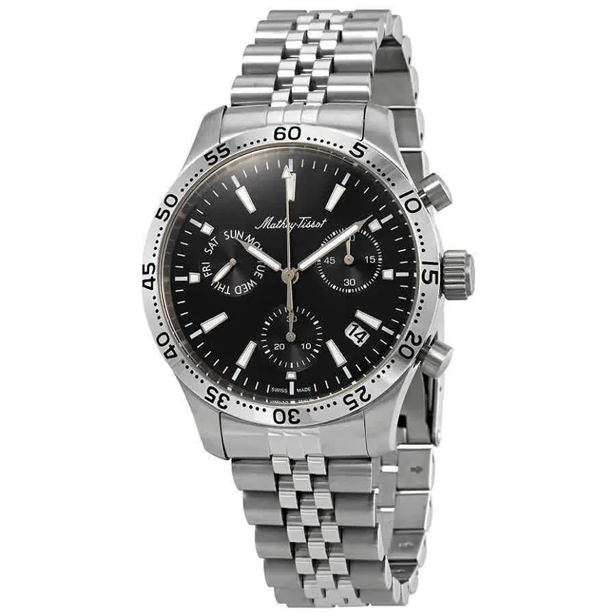 Đồng Hồ Mathey Tissot Type 22 Chronograph 'Black' H1822CHAN