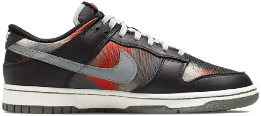 Giày Nike Dunk Low 'Black Graffiti Red' DM0108-001
