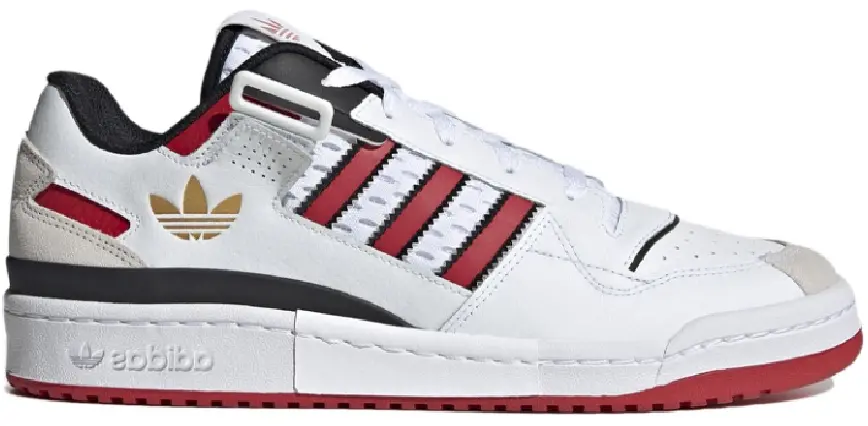 Giày  Adidas Forum Exhibit Low 'White Red' GX1523