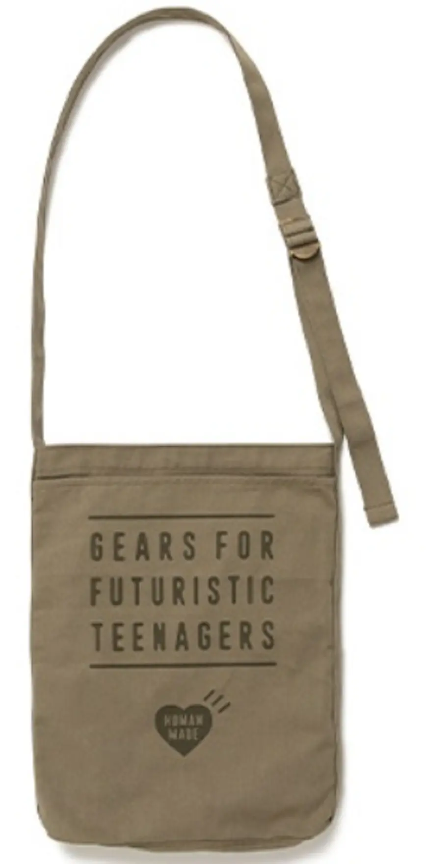 Túi Human Made Shoulder Bag 'Olive Drab' HM24GD056