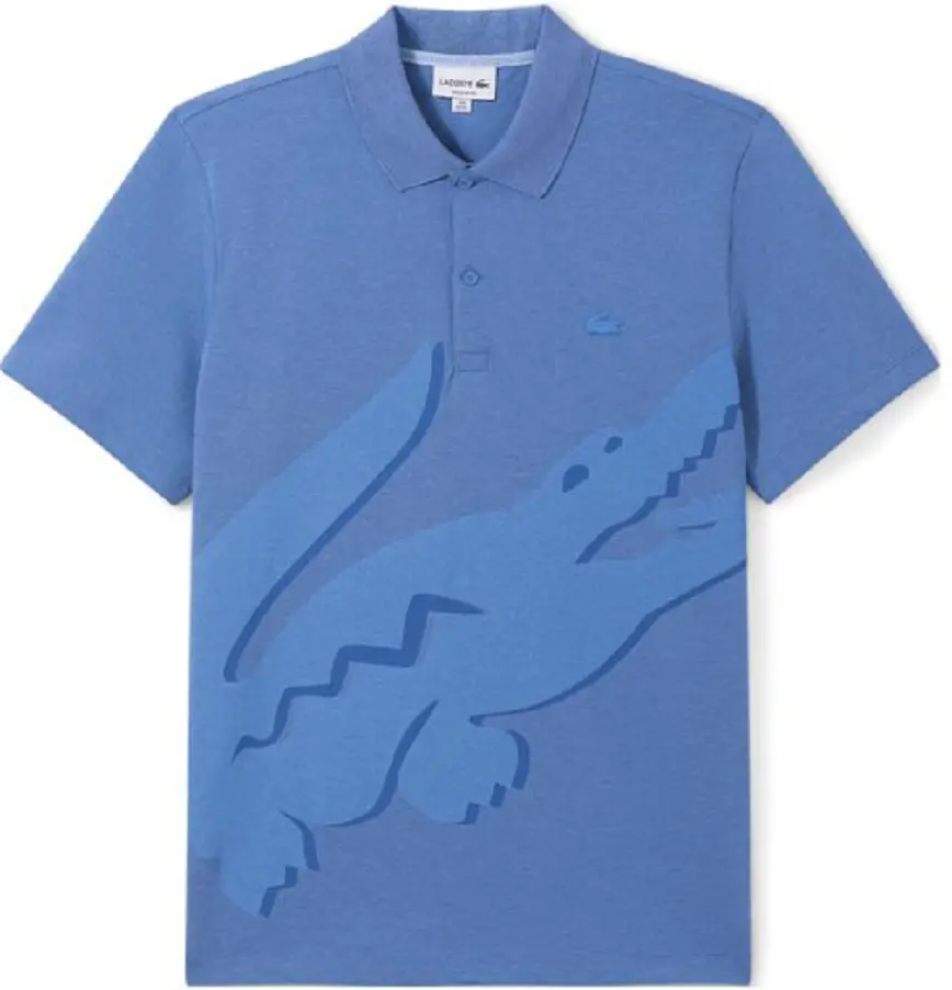 Áo Lacoste Acoste Regular Fit Stretch Organic Cotton 'Blue' PH2049-HG3