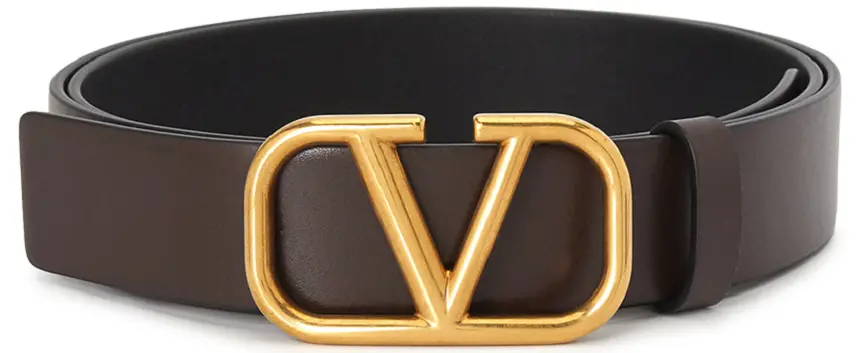 Thắt Lưng Valentino V Logo 'Brown' T0Q90ECU-NM8
