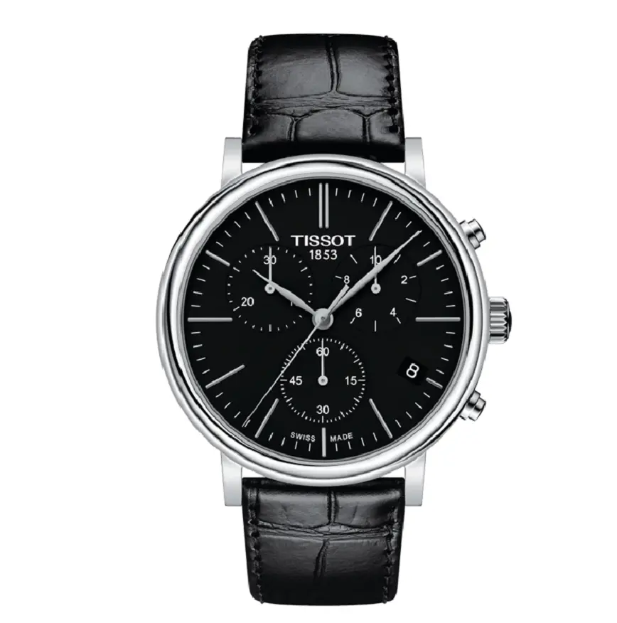 Đồng Hồ Tissot Chronograph Quartz 'Black Dial' T122-417-16-051-00