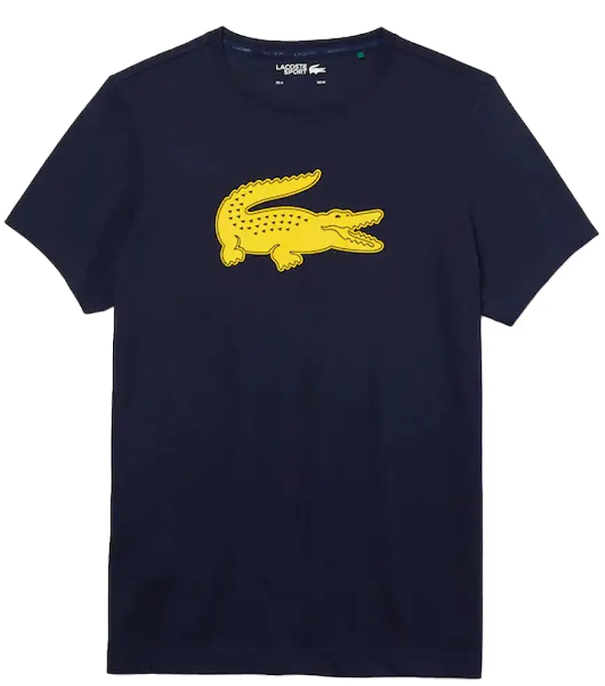 Áo Lacoste 3D Print Crocodile Breathable Jersey T shirt TH2042-1RH