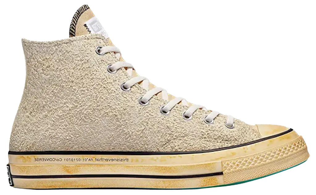 Giày Converse x Thisisneverthat Chuck 70 High 'Lemon Icing' 172395C