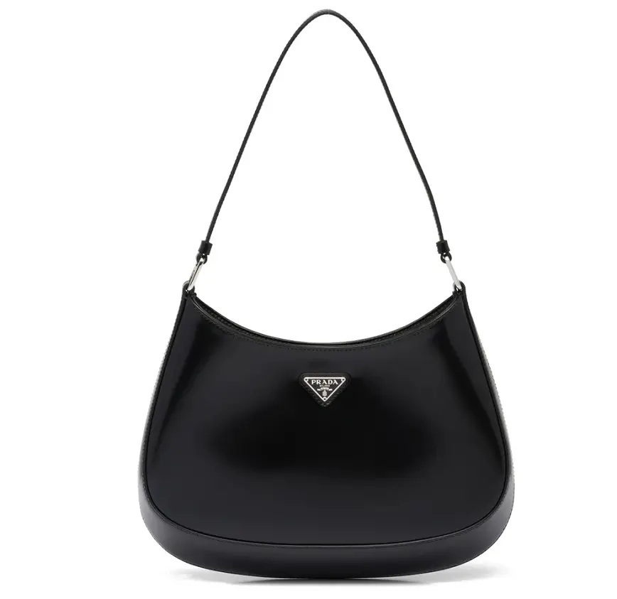Túi Prada Cleo Leather Shoulder Bag 'Black' 1BC499-ZO6-F0002-V-OOO