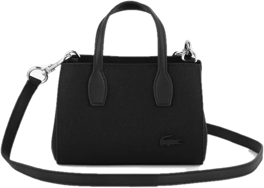 Túi Lacoste Pique Mini Tote 'Black' NF4311D53G-000