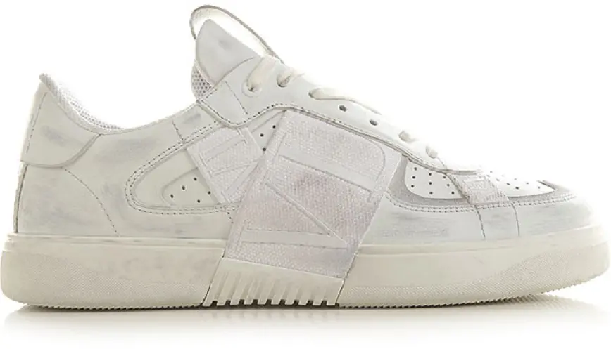 Giày Valentino Calf Ribbons Low-Top VL7N VY0S0C58JTV10K