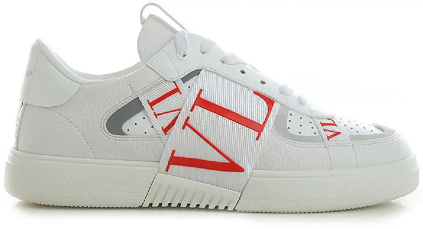 Giày Valentino Calfskin VL7N 'White Pure Red' WY2S0C58WRQU06