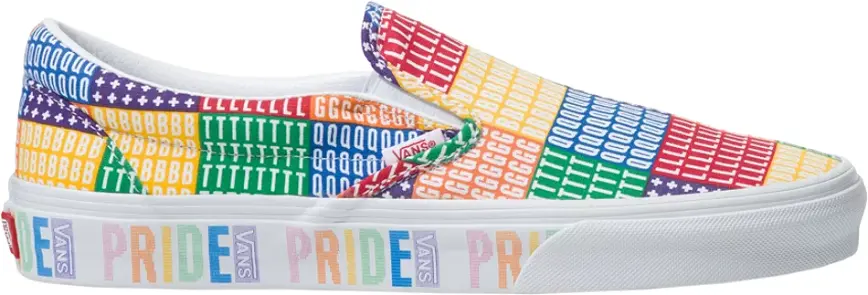 Giày Vans Classic Slip-On 'Pride' VN0A33TB3WJ