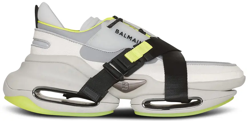 Giày Balmain Knit B-bold With Straps 'Multicolor' XM1VI278TPNFGBC