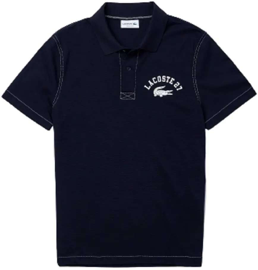 Áo Lacoste Lettered Ultra-light Knit Polo Shirt YH0028-00