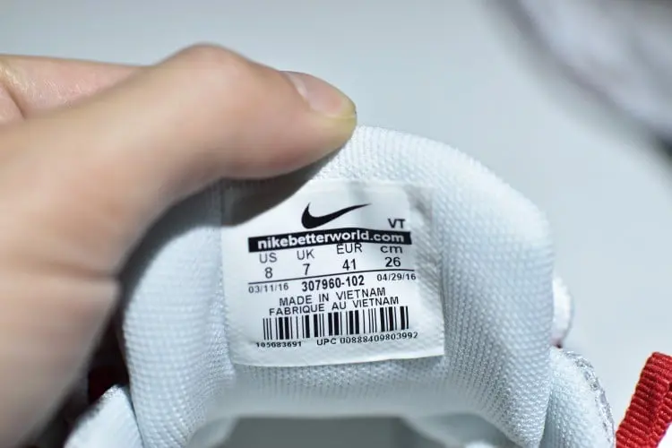 4 Lưu ý khi chọn size giày Sneaker