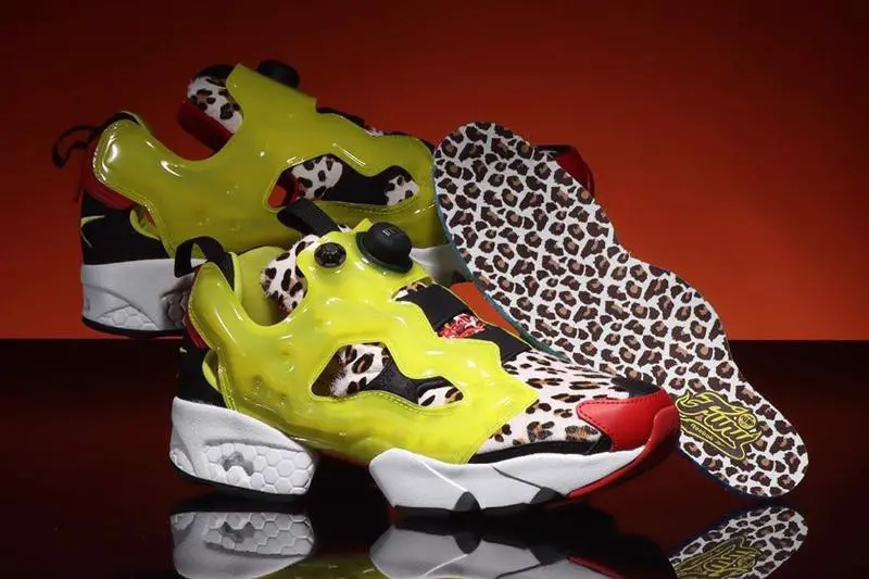 Hinh anh 2: Atmos x Reebok ra mat Instapump Fury "Citron Animal" voi mau sac tuoi sang va hoa tiet bao dom