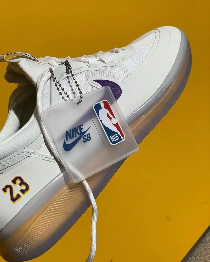 Hé lộ những hình ảnh cực cháy đầu tiên của Nike SB Nyjah 2 “Lakers”