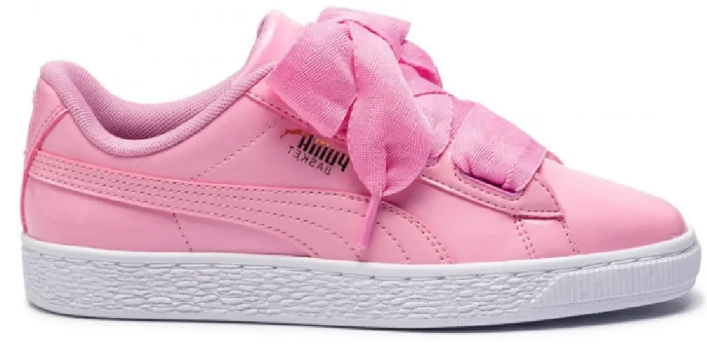 Giày Puma Wmns Basket Heart Patent Jr 'Prism Pink' 364817-03