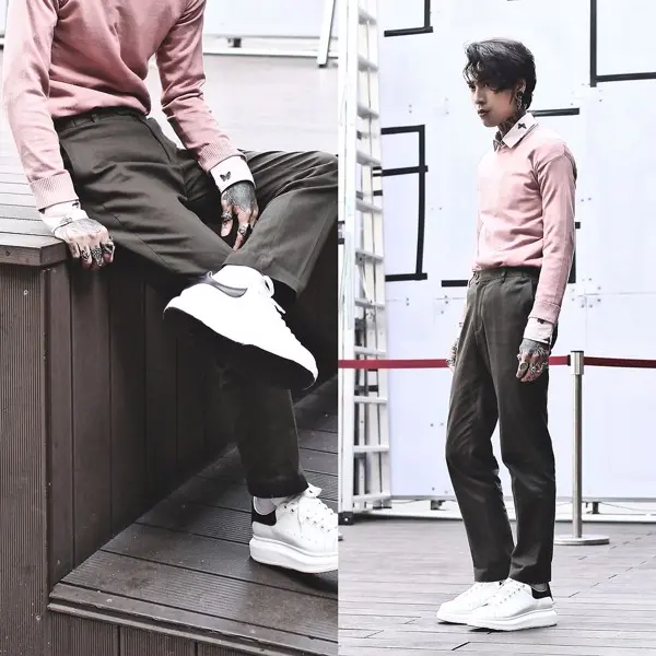 4 Oufit cực chất khi phối cùng giày Alexander McQueen