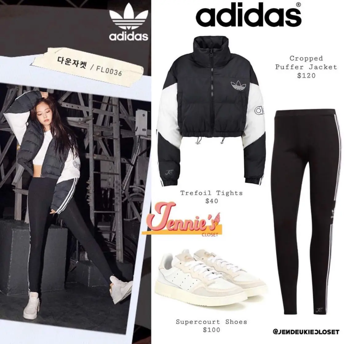 Hinh anh 3: Hoc tap Black Pink phoi do cung Supercourt that xinh!
