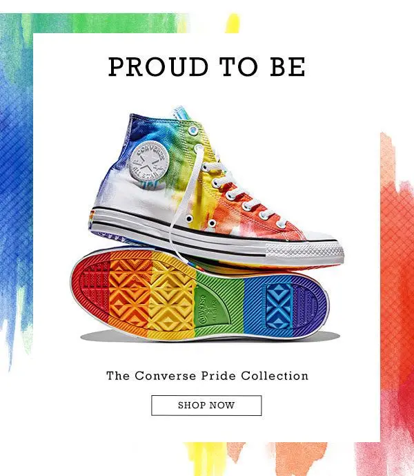 Converse trở lại với bộ sưu tập hoàn toàn mới chào đón Pride Month