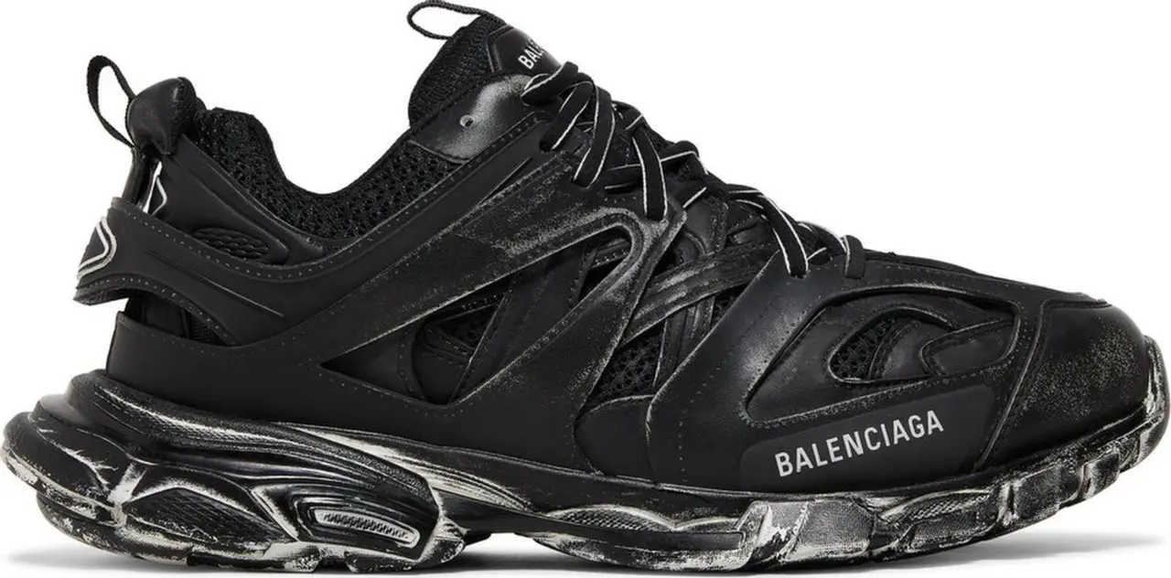 Giày Balenciaga Track Sneaker 'Faded Black' 542023-W3CN2-1000