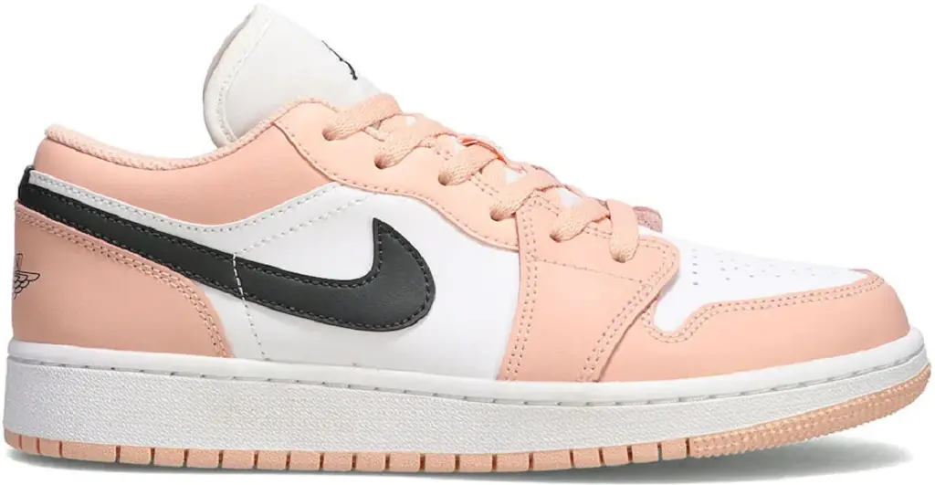 Giày Nike Air Jordan 1 Low GS 'Light Arctic Pink' 553560-800