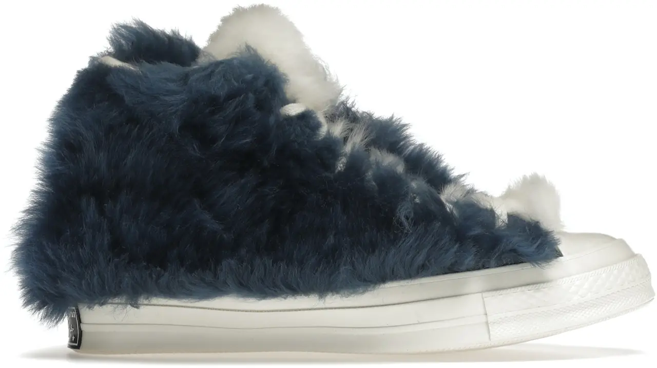 Giày Converse AMBUSH x Chuck 70 High 'Fuzzy Navy Blue' 170587C