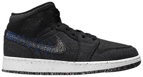 Giày Nike Air Jordan 1 Mid SE GS 'Crater' DM4334-001
