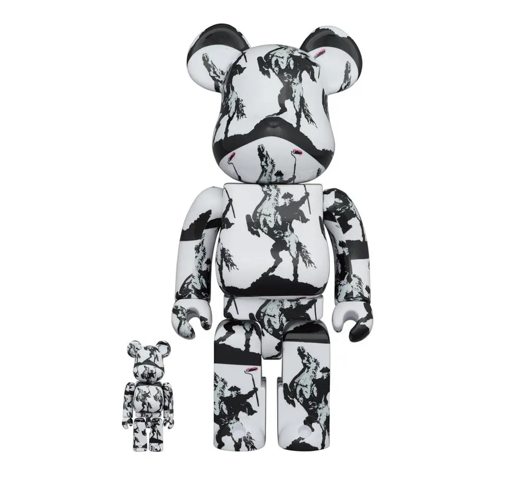 Mô Hình Brandalism Bearbrick 100% + 400% 'Highwayman' 99892-HWM-0104