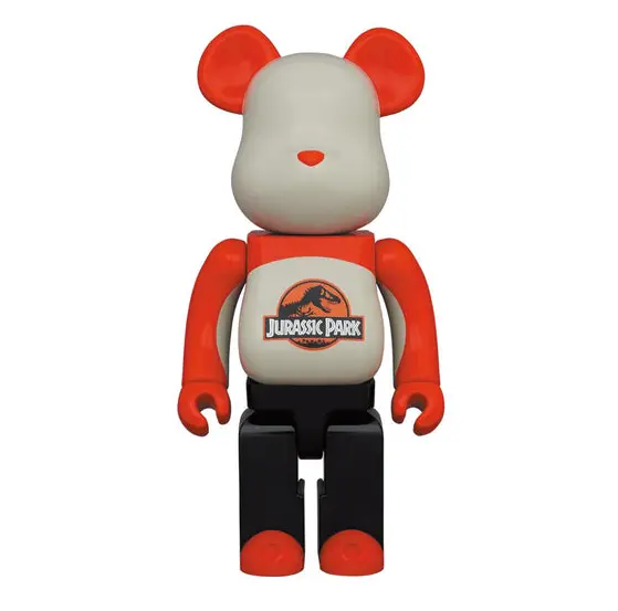 Mô Hình Jurassic Park Bearbrick 1000% 'Red' 97836-JPK-1000