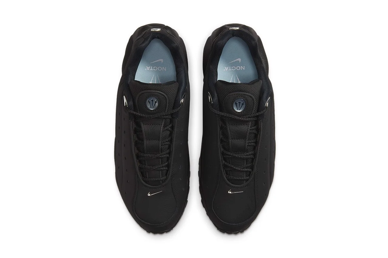 Hình ảnh chính thức của phiên bản NOCTA x Nike Hot Step Air Terra "Black"