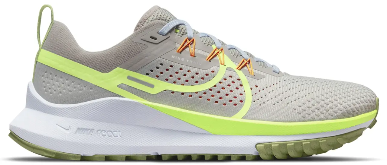 Giày Nike React Pegasus Trail 4 'Light Iron Ore Volt' DJ6158-002