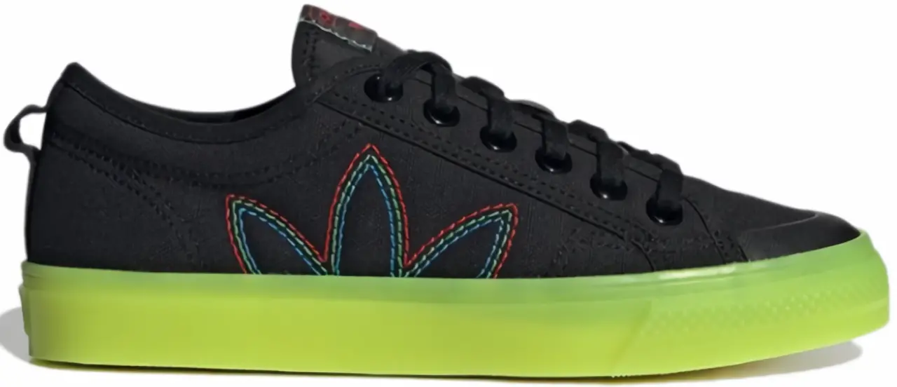 Giày Adidas Nizza Black Green GX2730