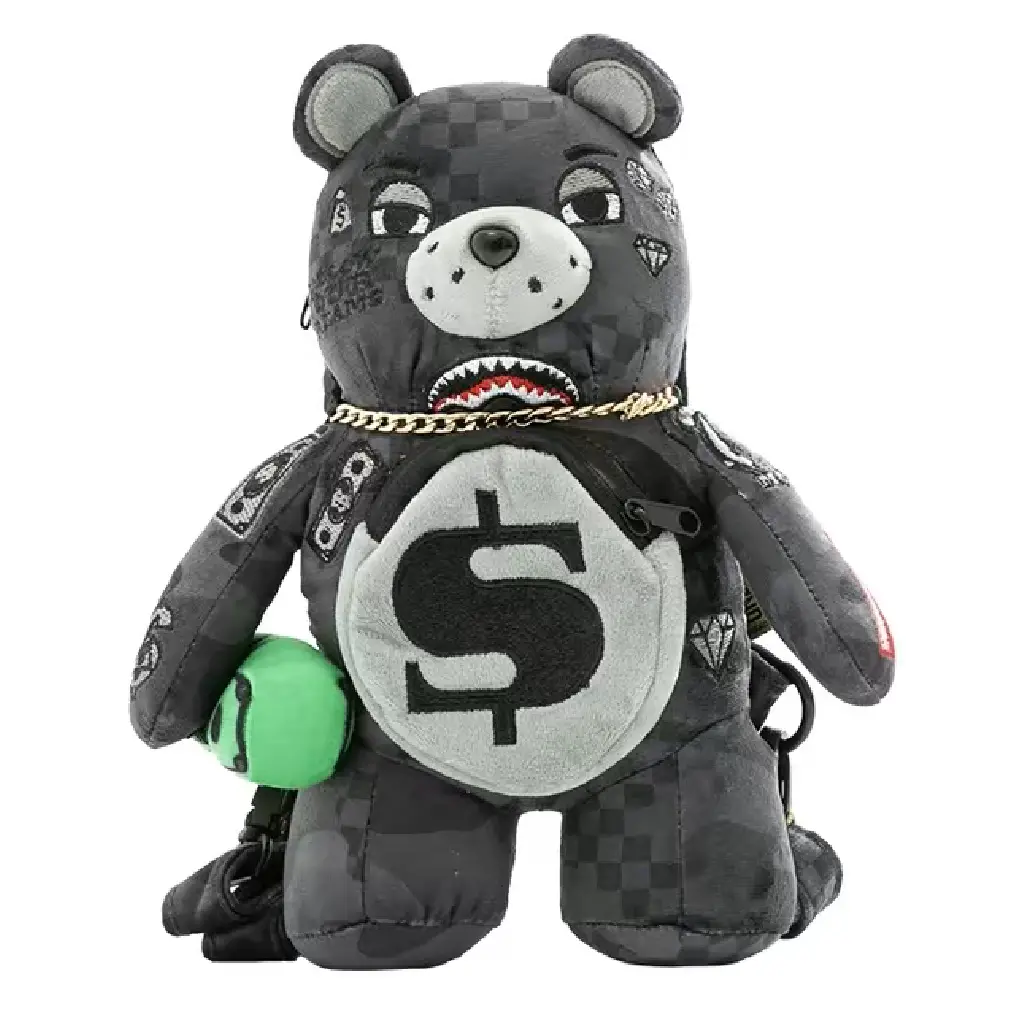 Balo Sprayground Plush Toy Caro 'Black' W0827001