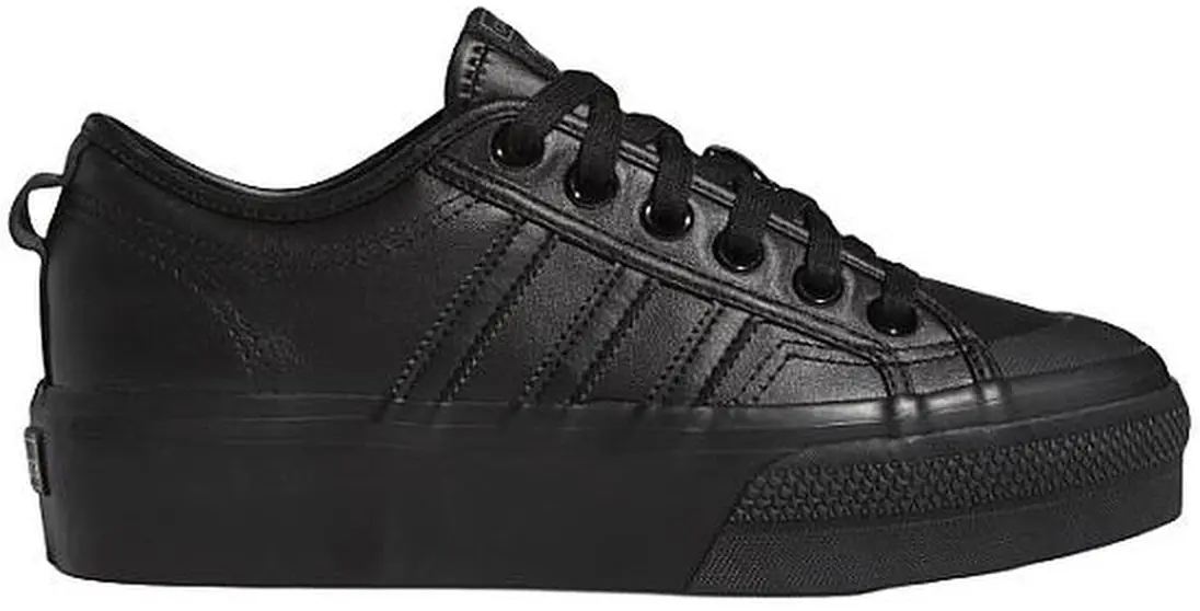 Giày Adidas Wmns Nizza Platform 'Triple Black' FW0266