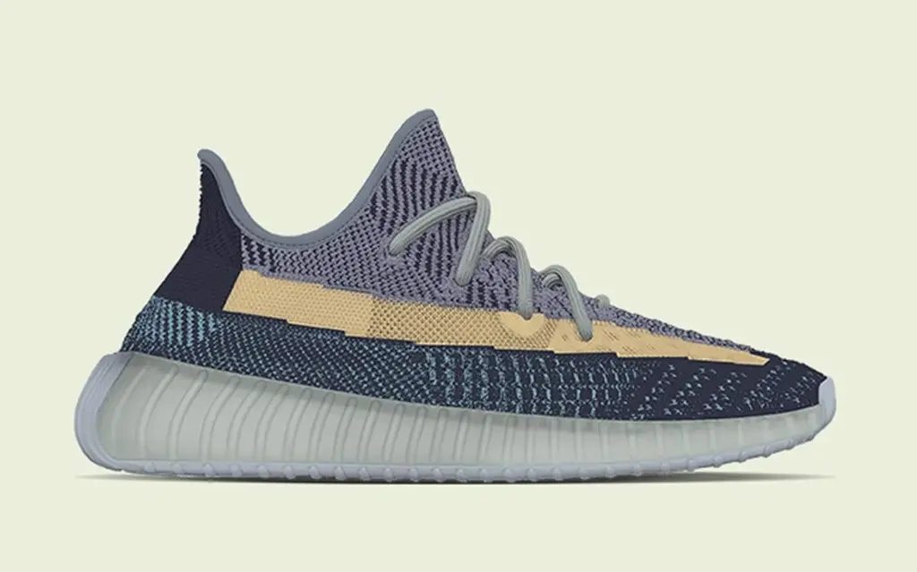 Cận cảnh chi tiết về Yeezy Boost 350 V2 "Ash Blue" dự kiến sẽ ra mắt vào năm 2021